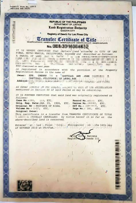 registration fee table registry of deeds 2024|Here’s How to Transfer Land Titles in the Philippines [2023  .
